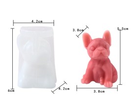 Molde silicona Bulldog Frances